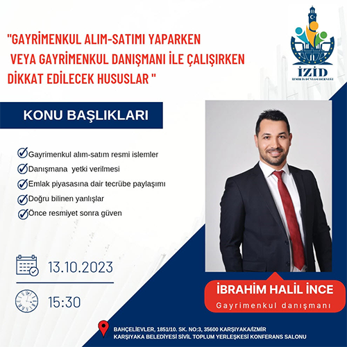 Gayrimenkulde Dikkat Edilecek Hususlar Seminerini Tamamladık