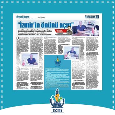 İZMİR'İN ÖNÜNÜ AÇIN