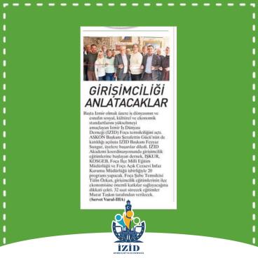 GİRİŞİMCİLİĞİ ANLATACAKLAR