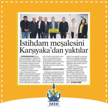 İSTİHTAM MEŞALESİNİ KARŞIYAKA'DAN YAKTILAR