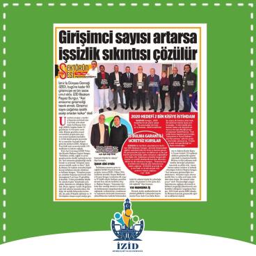 GİRİŞİMCİ SAYISI ARTARSA İŞSİZLİK SIKINTISI ÇÖZÜLÜR