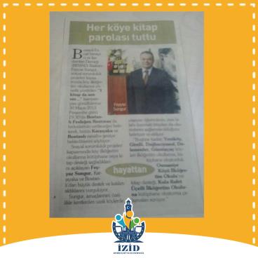 HER KÖYE KİTAP PAROLASI TUTTU