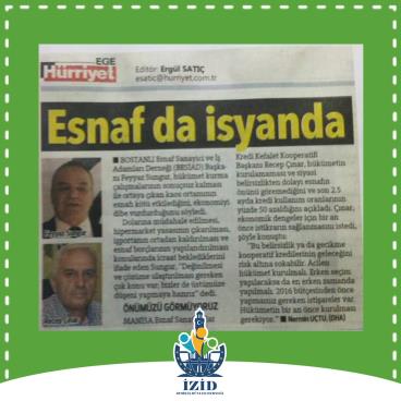 ESNAF DA İSYANDA - HÜRRİYET