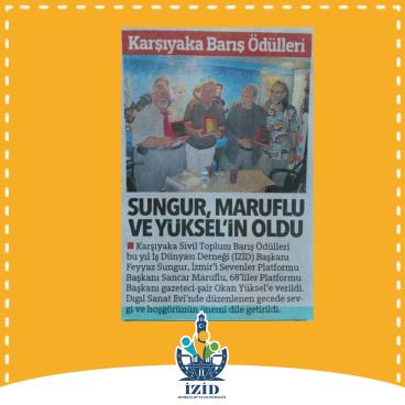 KARŞIYAKA BARIŞ ÖDÜLLERİ