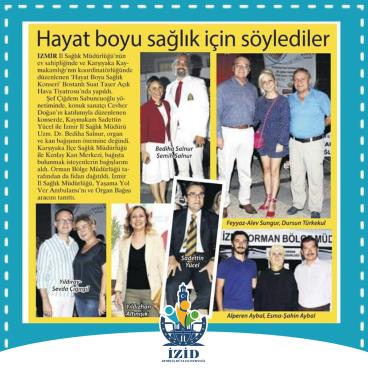 HAYAT BOYU SAĞLIK İÇİN SÖYLEDİLER