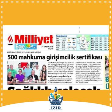 BEŞ YÜZ MAHKUMA GİRİŞİMCİLİK SERTİFİKASI - MİLLİYET