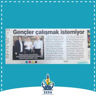 GENÇLER ÇALIŞMAK İSTEMİYOR