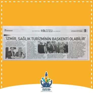 İZMİR SAĞLIK TURİZMİNİN BAŞKENTİ OLABİLİR - TELGRAF