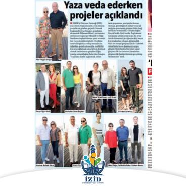 Yaza Veda Ederken Projeler Açıklandı